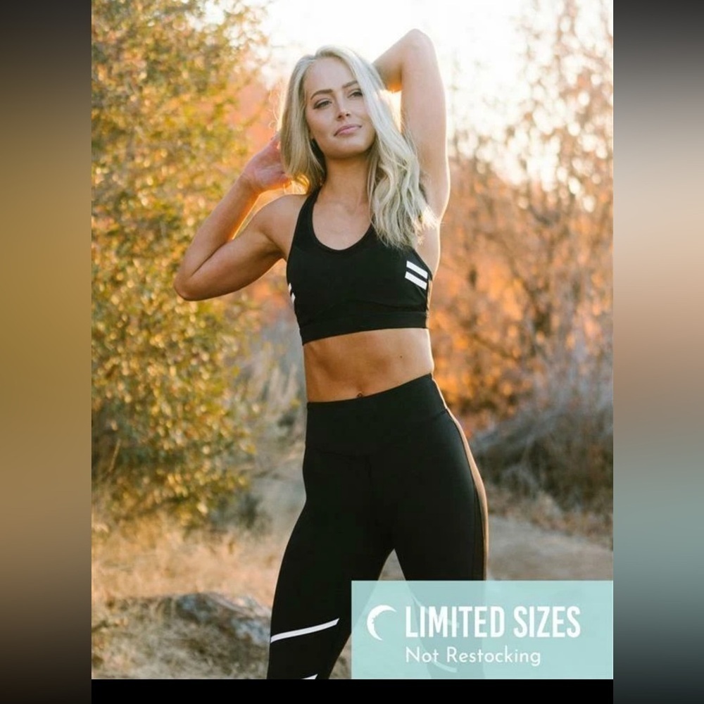 Zyia Active Medium Support Racerback Sports Bra | Size M